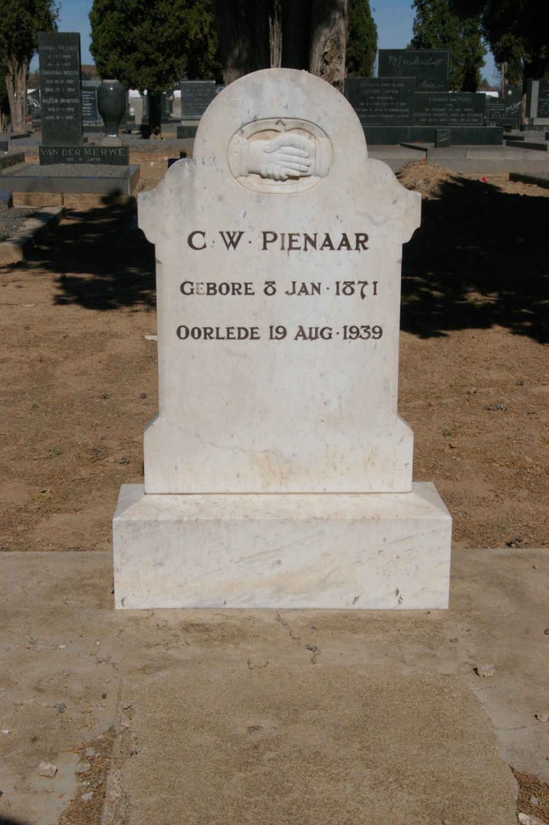 PIENAAR C.W. 1871-1939