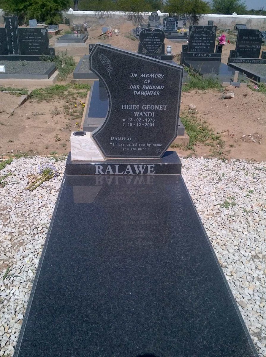 RALAWE Heidi Geonet Wandi 1976-2001