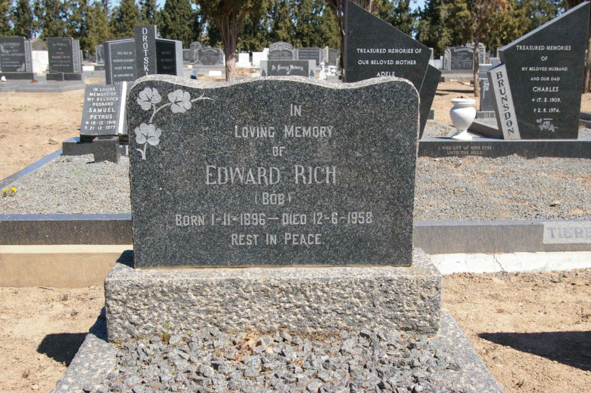 RICH Edward 1896-1958