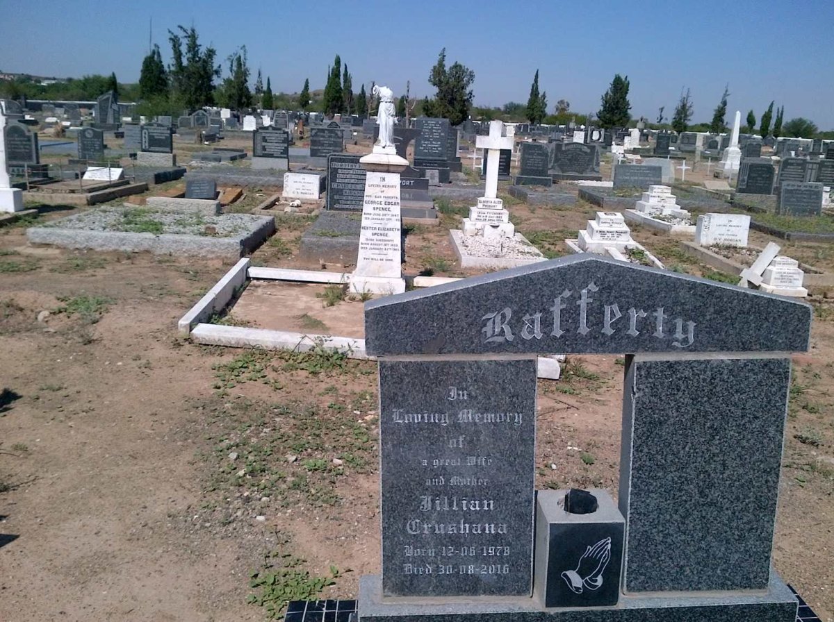 RAFFERTY Jillian Crushana 1978-2016