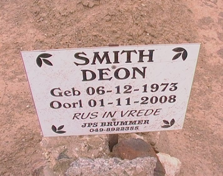 SMITH Deon 1973-2008