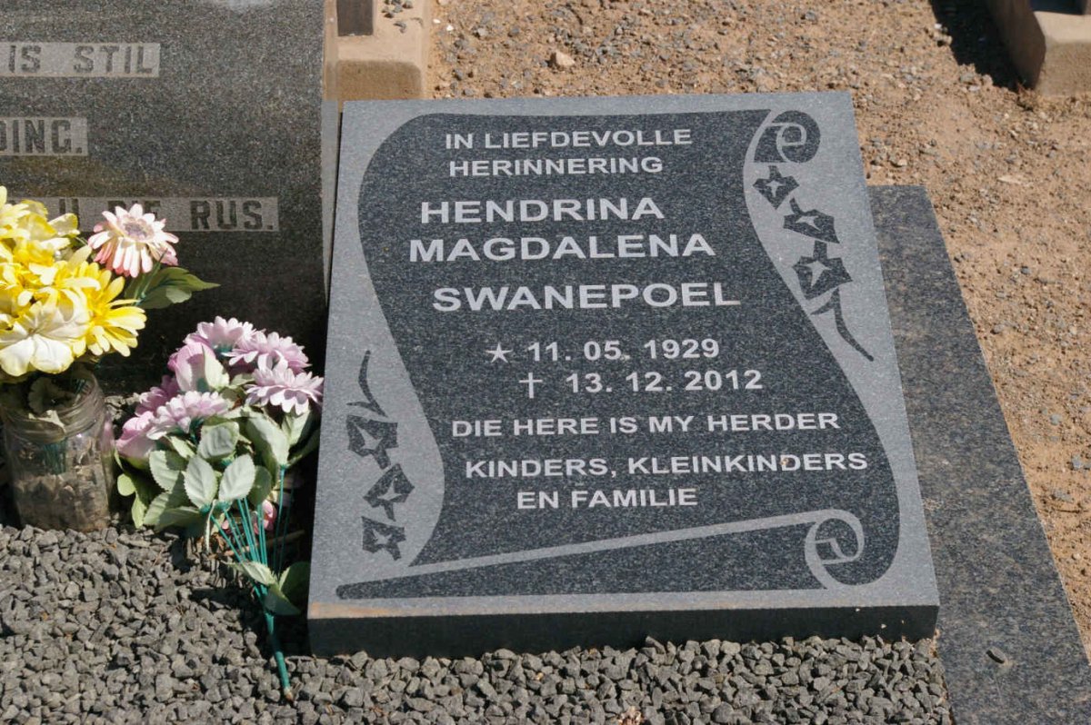 SWANEPOEL Hendrina Magdalena 1929-2012