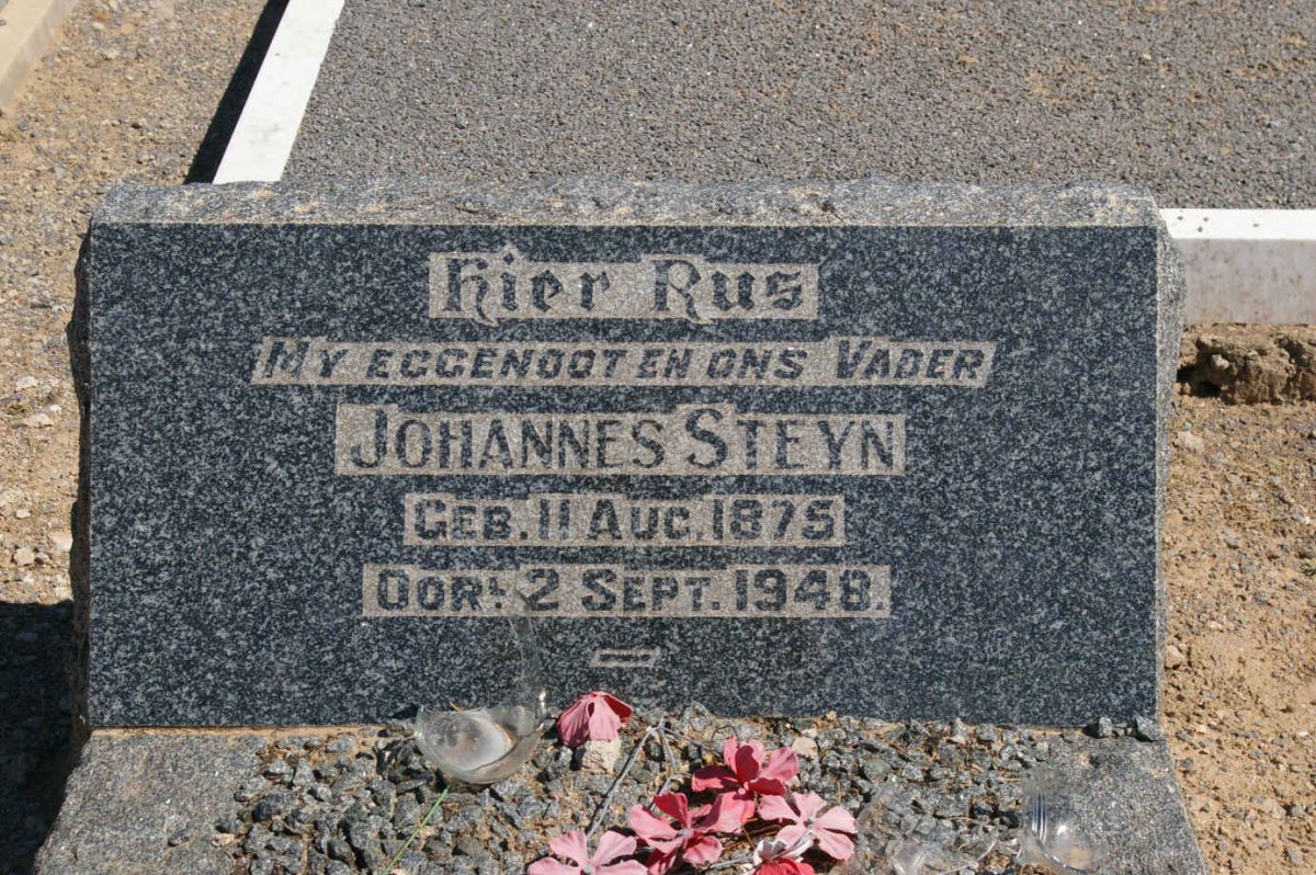 STEYN Johannes 1875-1948