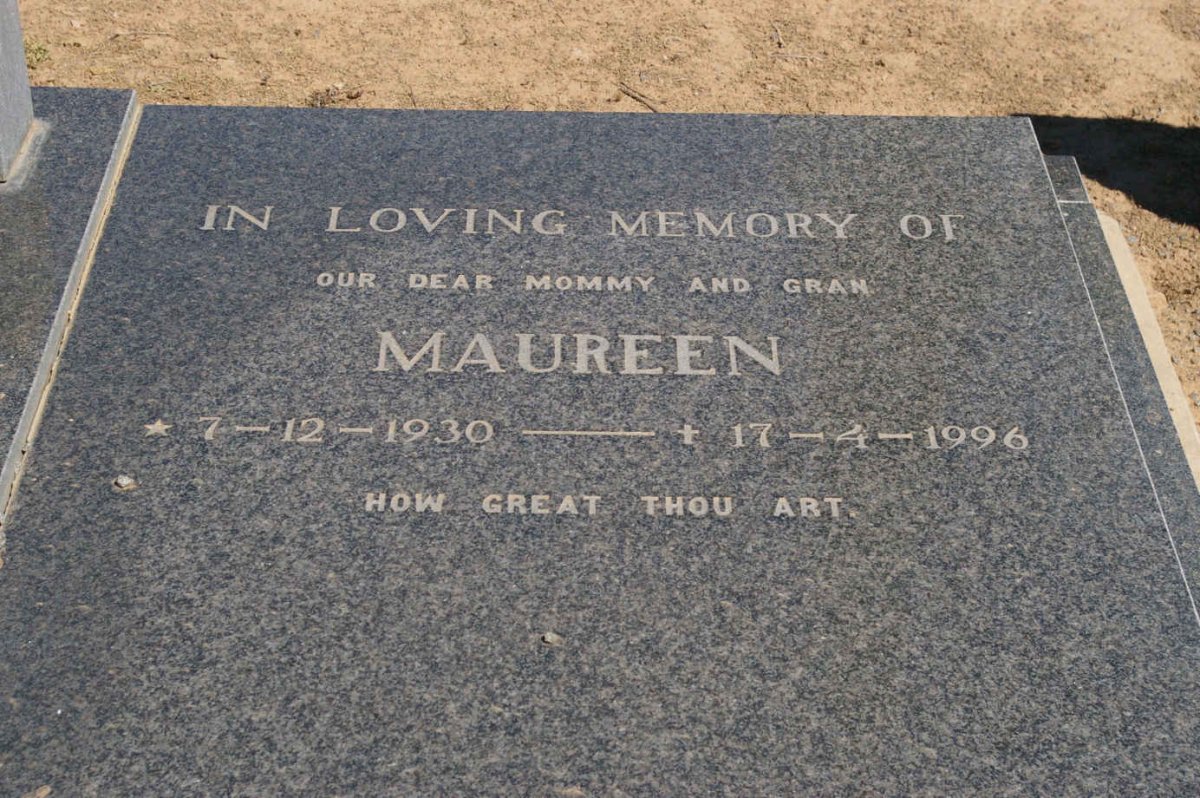 SLABBERT Les 1930-1993 &amp; Maureen 1930-1996