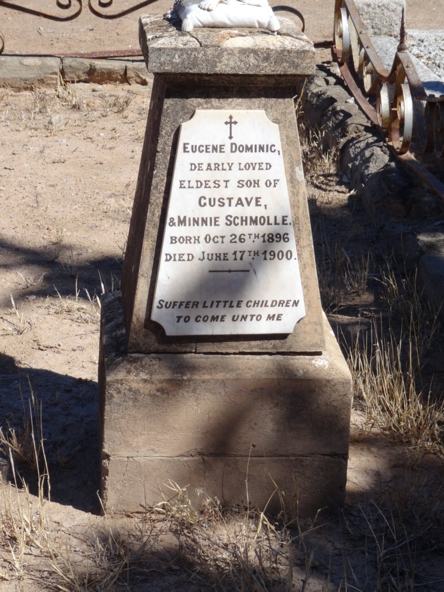 SCHMOLLE Eugene Dominic 1896-1900