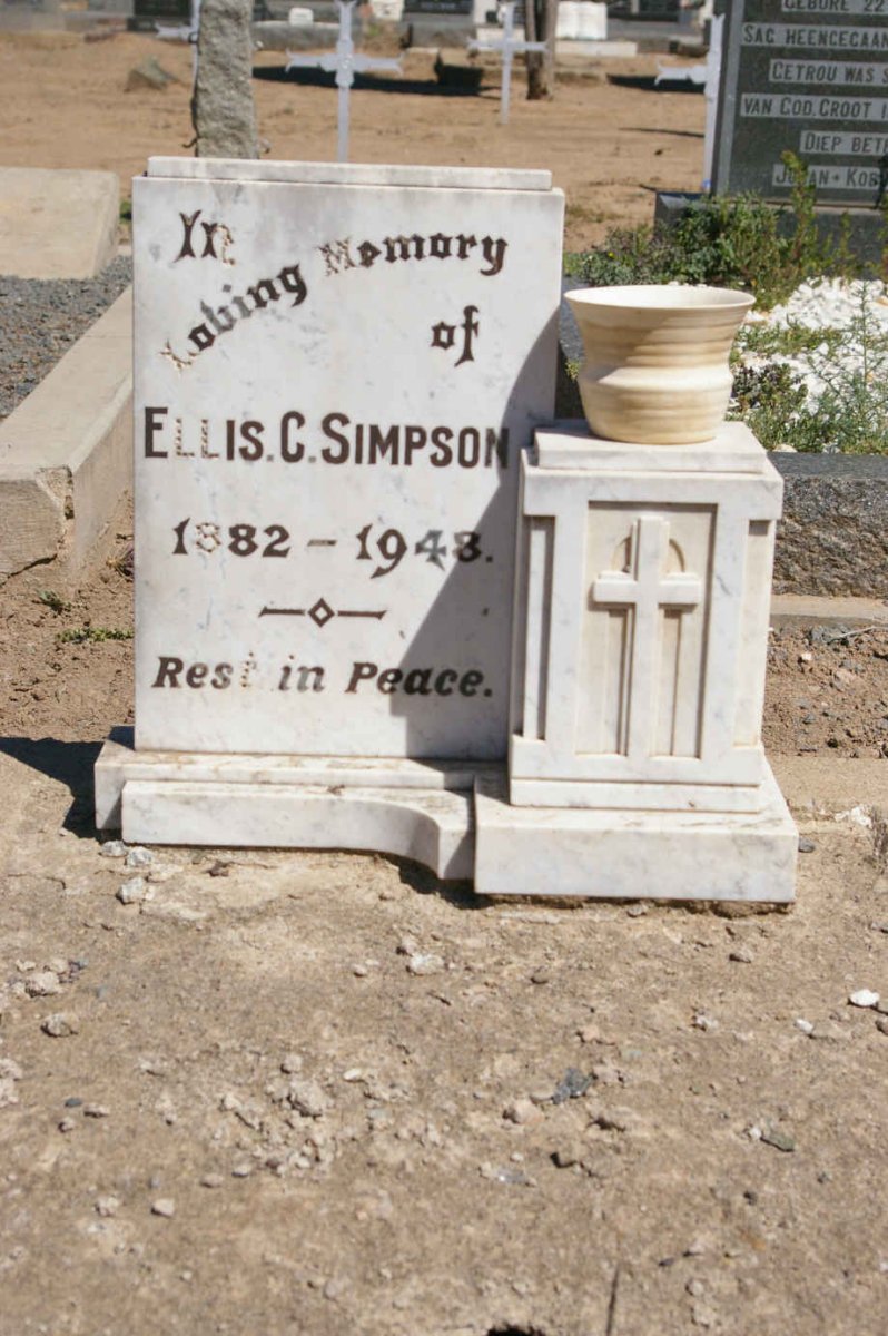 SIMPSON Ellis C. 1882-1948
