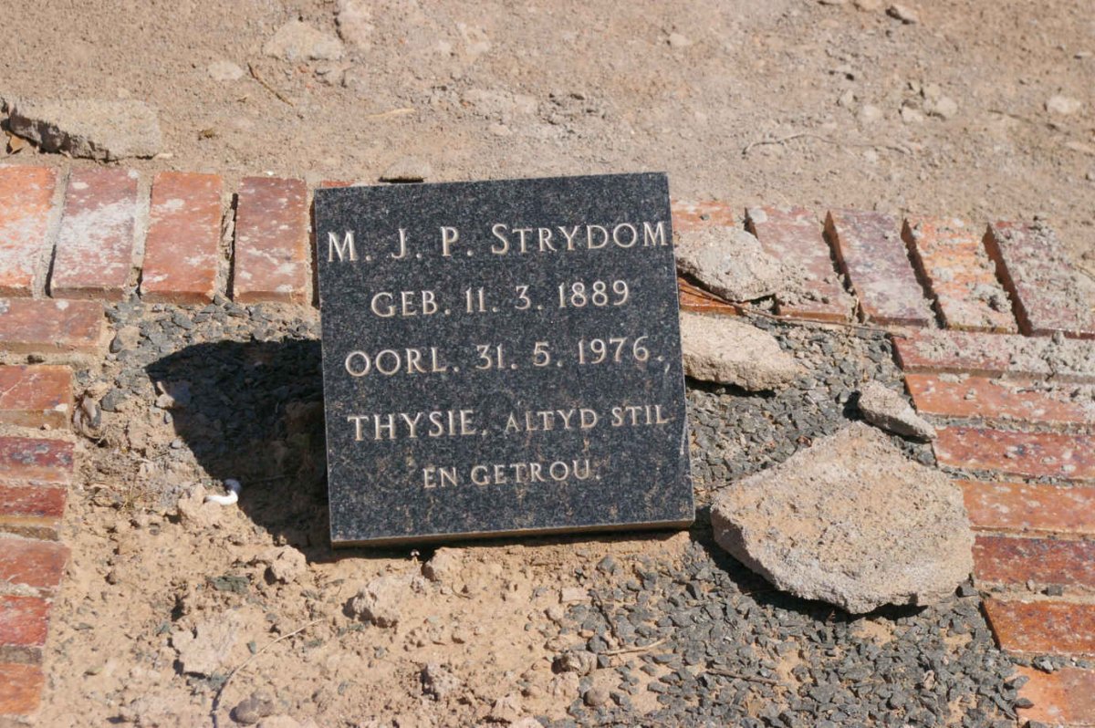 STRYDOM M.J.P. 1889-1976