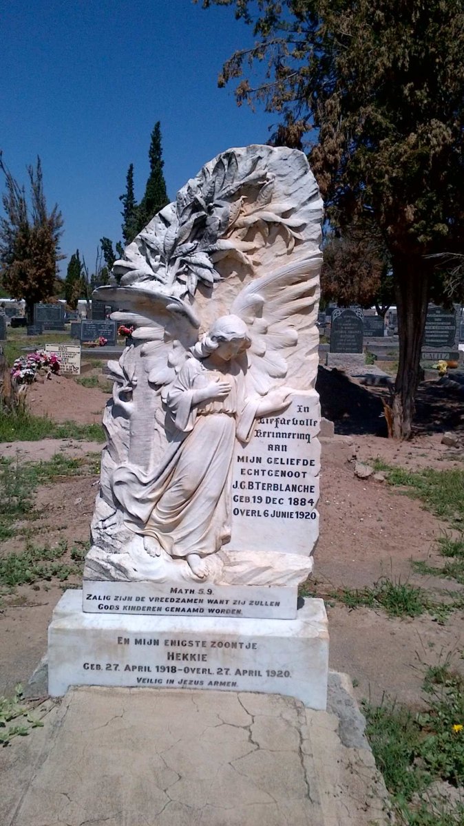TERBLANCHE J.G.B. 1884-1920 :: TERBLANCHE Hekkie 1918-1920