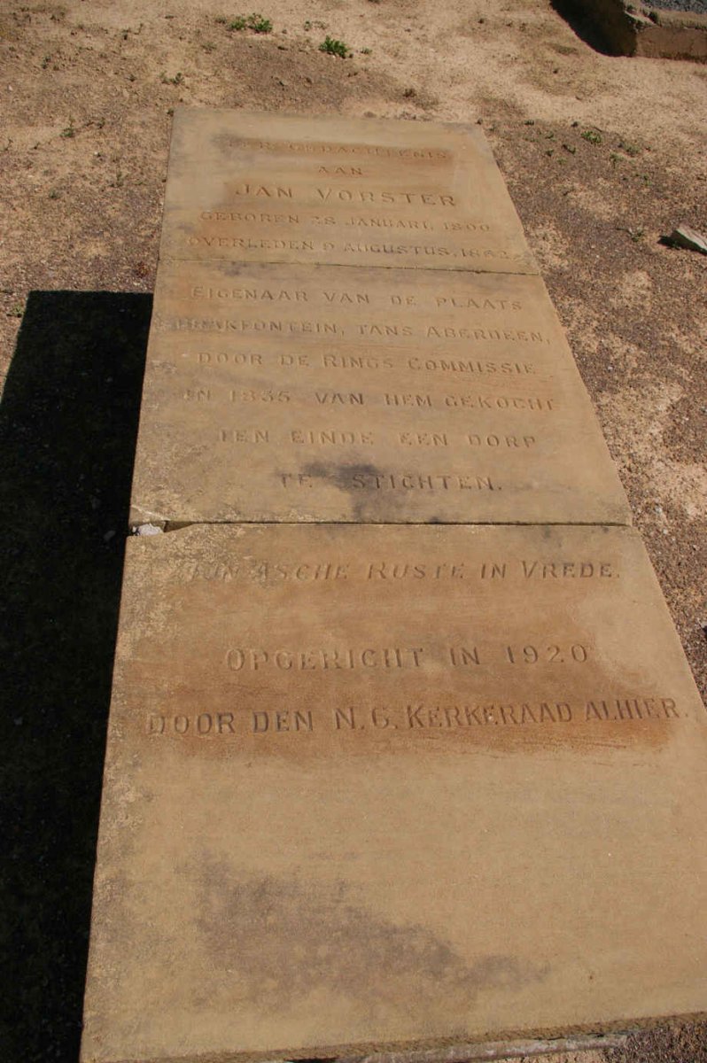 VORSTER Jan 1800-1862