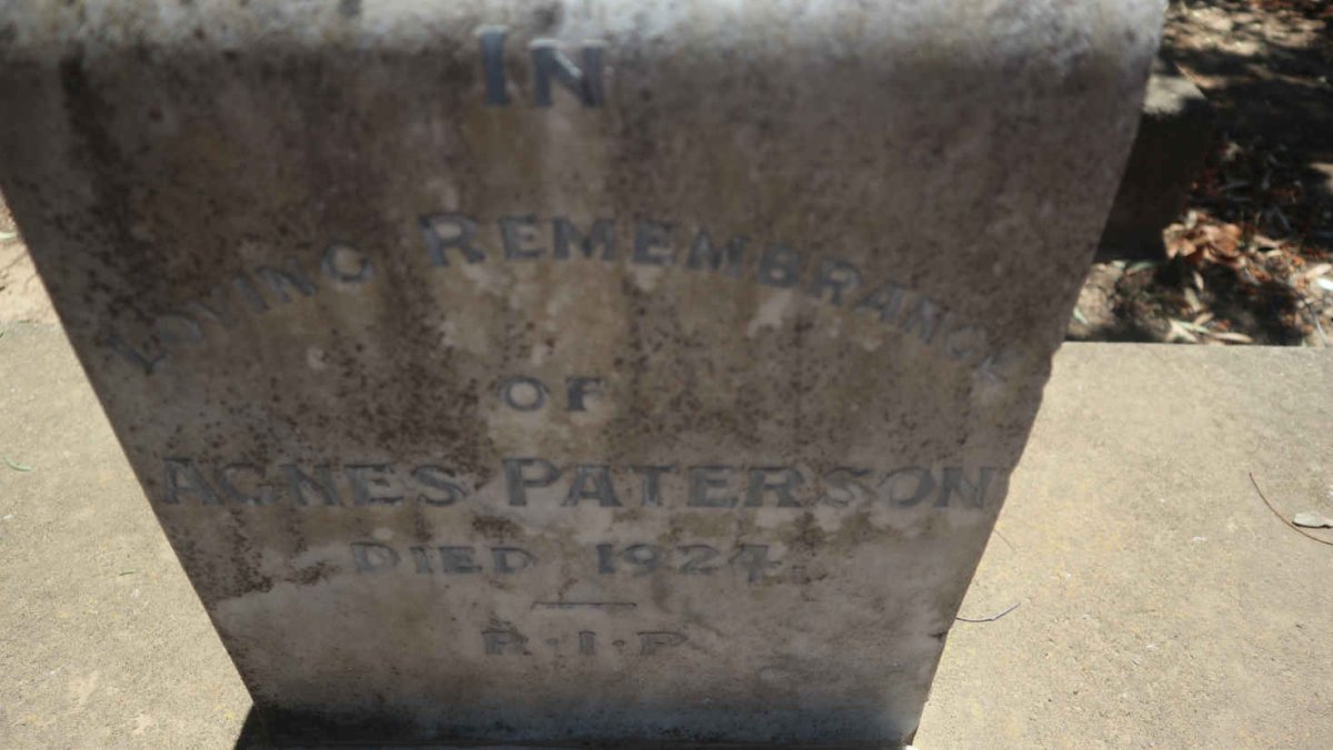 PATERSON Agnes -1924