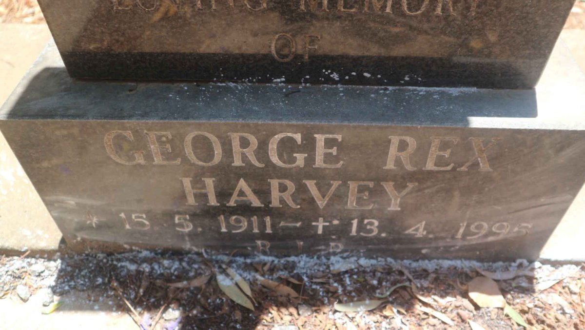 HARVEY George Rex 1911-1995