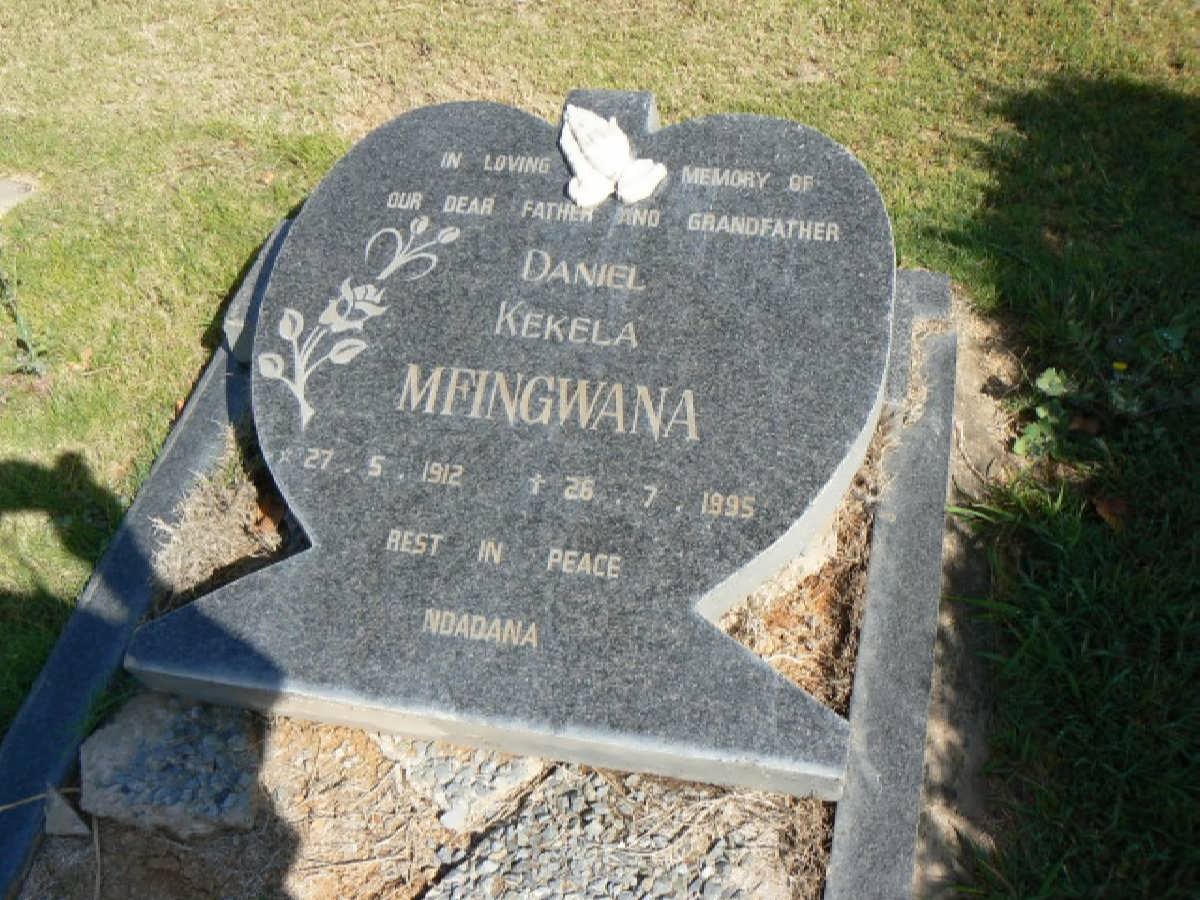 MEINGWANA Daniel Kekela 1912-1995
