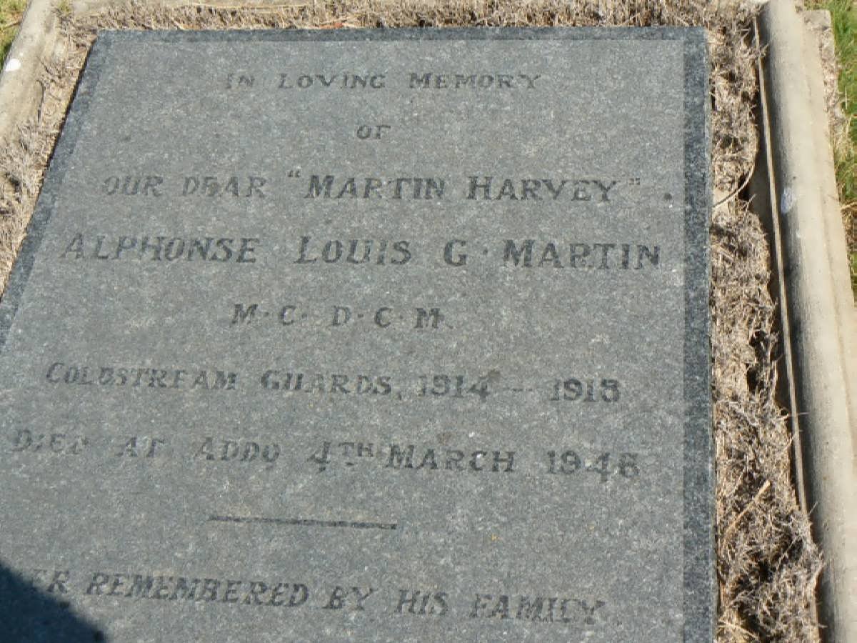 MARTIN Alphonse Louis G. -1946