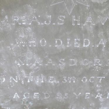 SHAW A.J.S. -1891