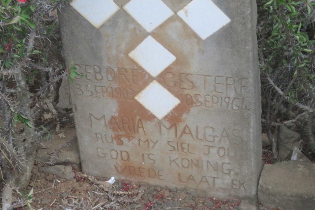 MALGAS Maria 1903-1964