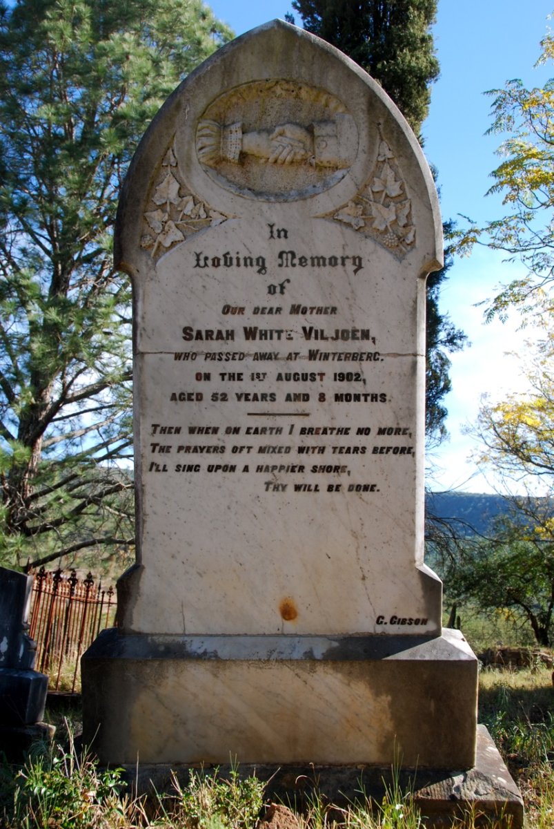 VILJOEN Sarah White -1902