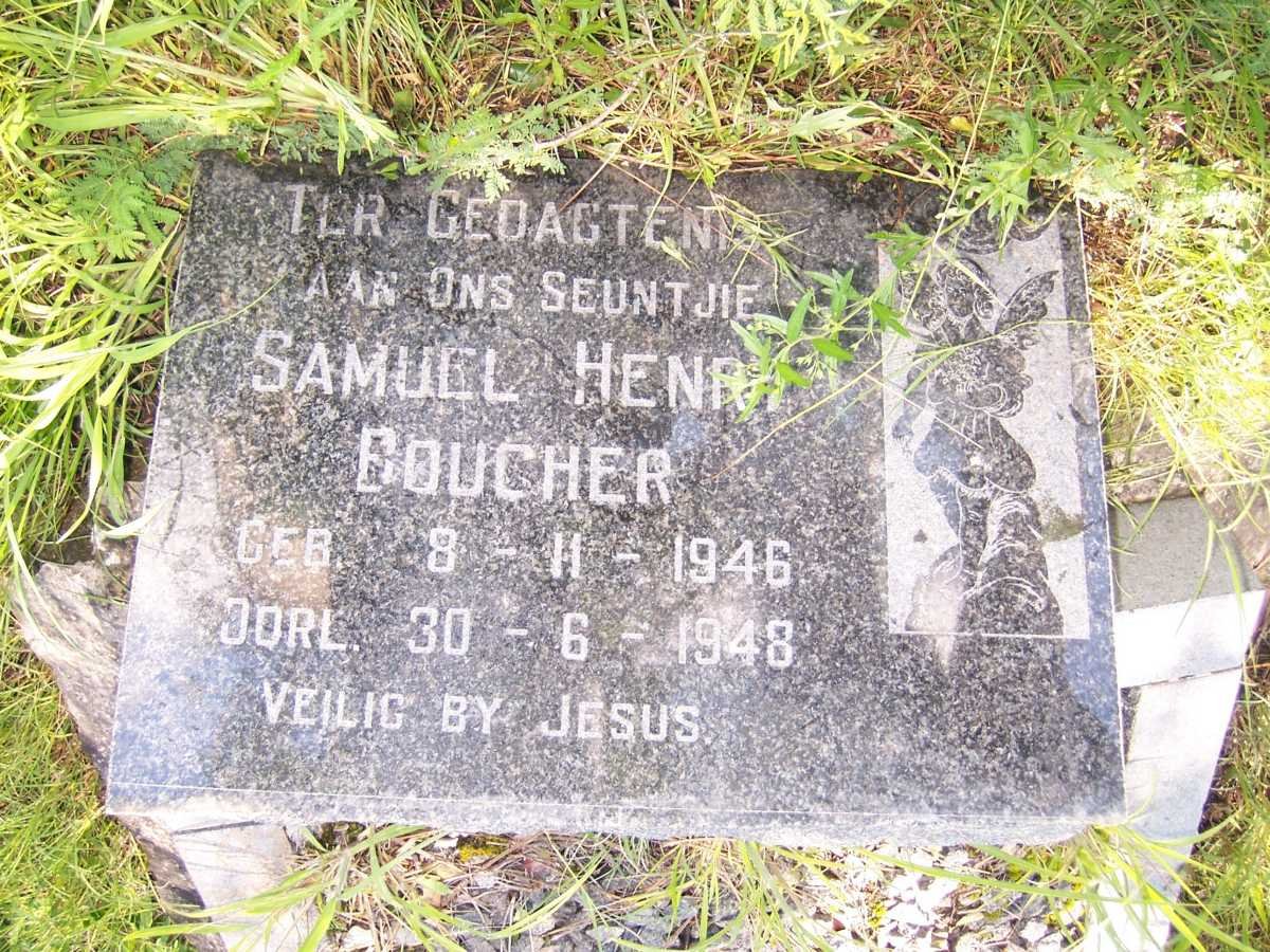 BOUCHER Samuel Henry 1946-1948