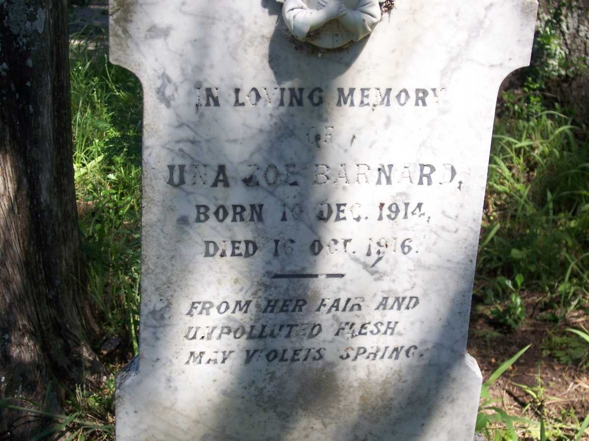 BARNARD Una Zoe 1914-1916