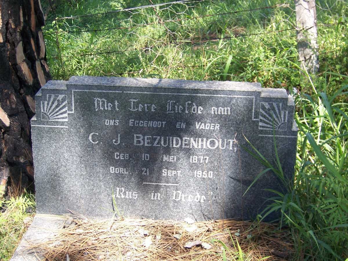 BEZUIDENHOUT C.J. 1877-1950