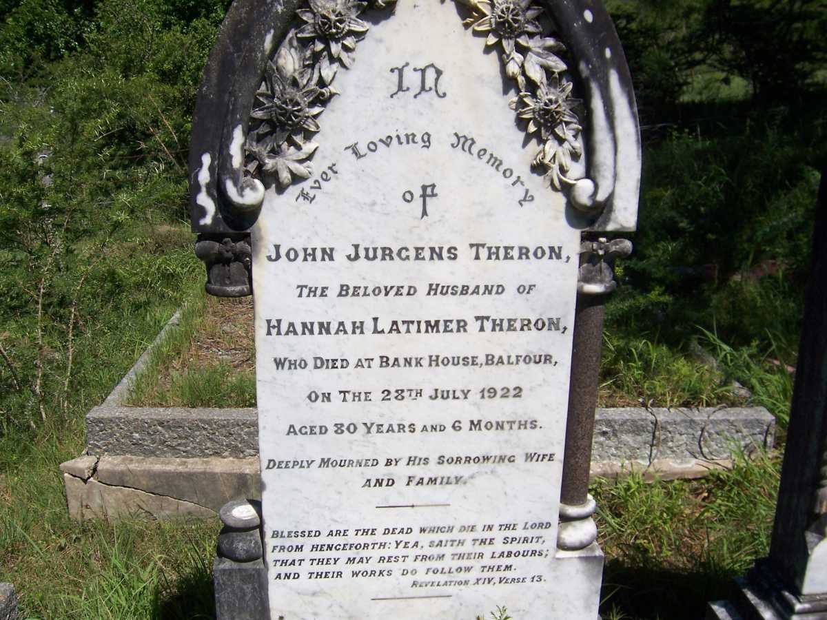 THERON John Jurgens -1922