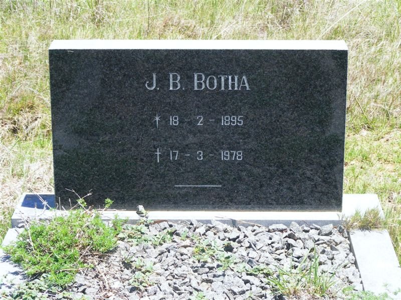 BOTHA J.B. 1895-1978