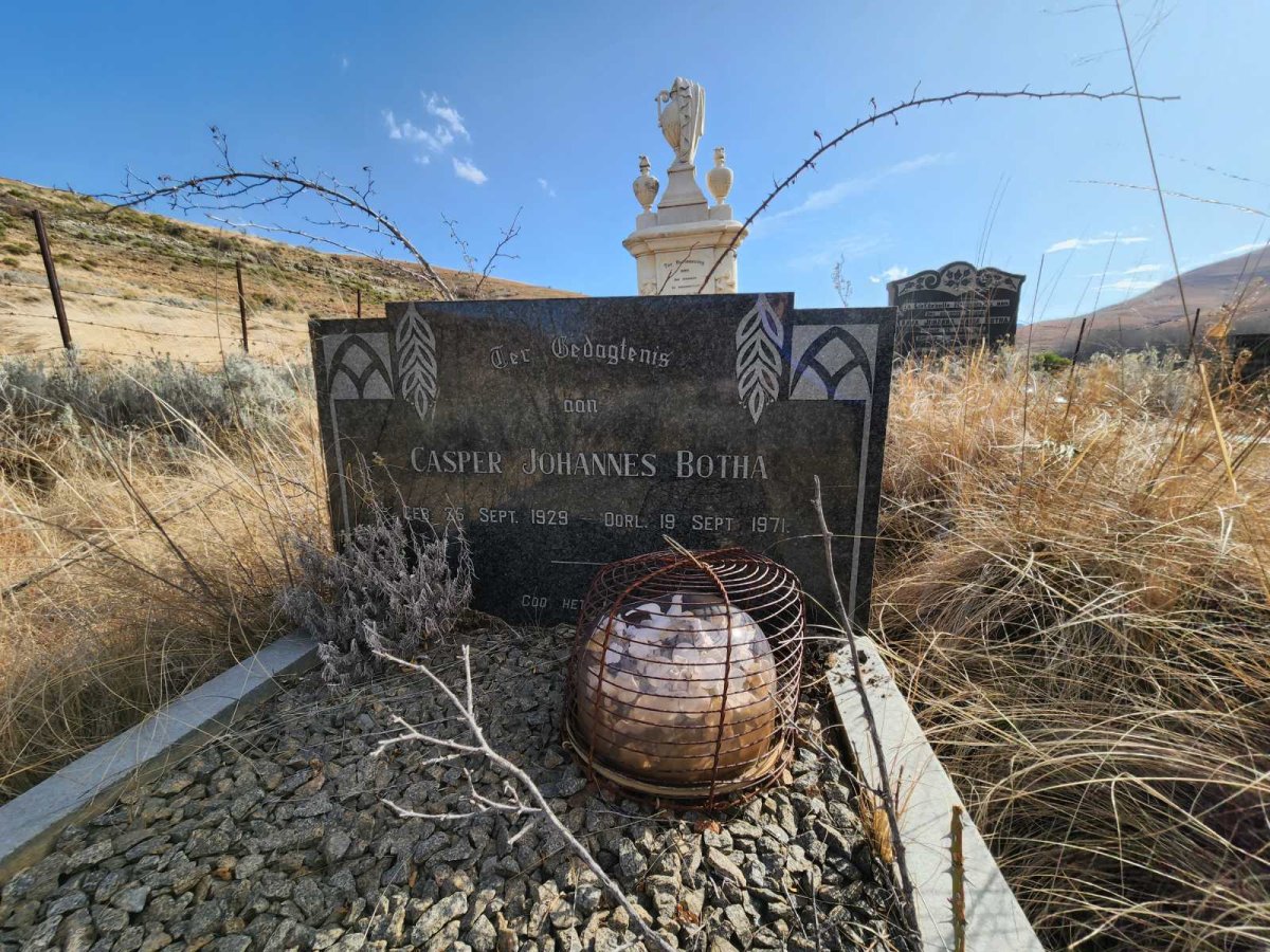 BOTHA Casper Johannes 1929-1971