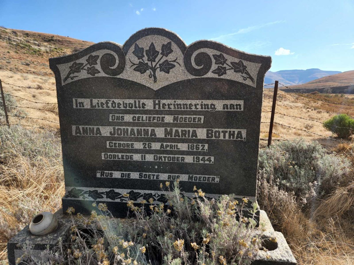 BOTHA Anna Johanna Maria 1862-1944