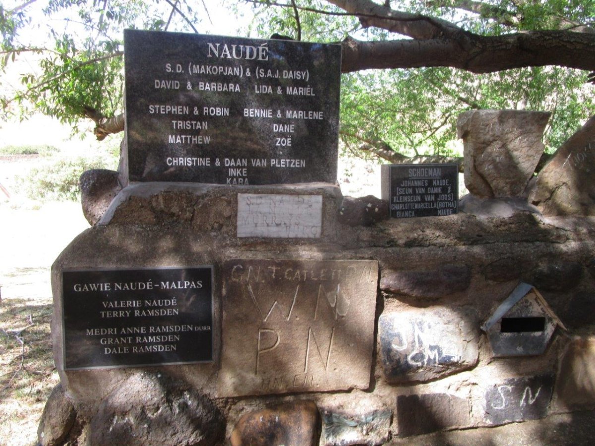 NAUDE :: VAN PLETSEN :: SCHOEMAN Johannes Naude :: BOTHA