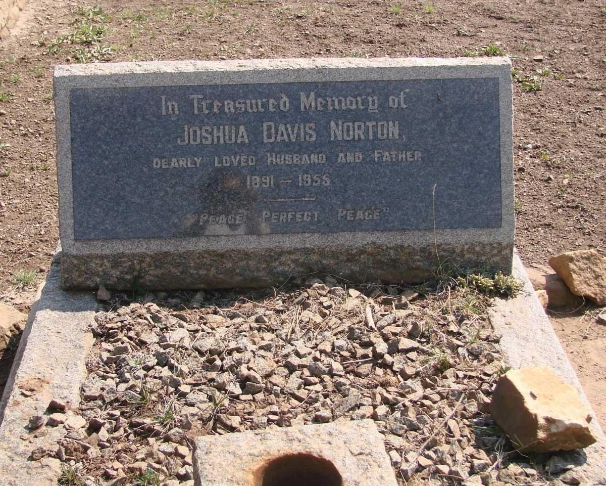 NORTON Joshua Davis 1891-1955