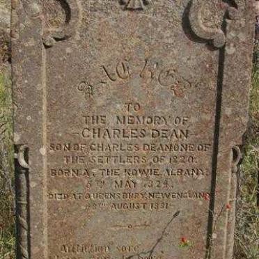 DEAN Charles 1824-1881