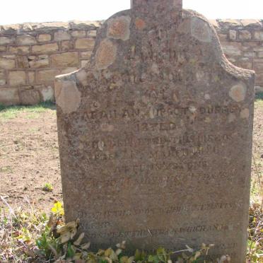 ISTED Sarah Ann Upcott Durrey -1886