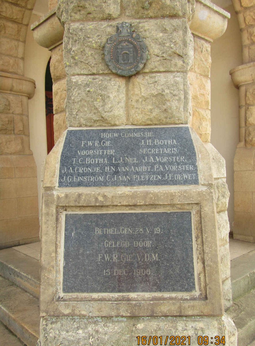 3. Barkly-Oos NG kerk hoeksteen 15 Des 1906