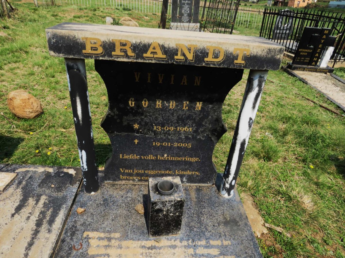 BRANDT Gorden 1961-2005