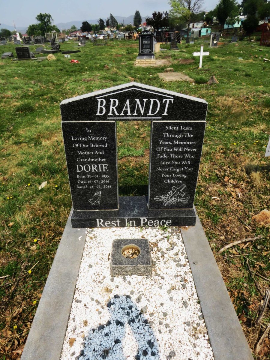 BRANDT Dorie 1935-2014