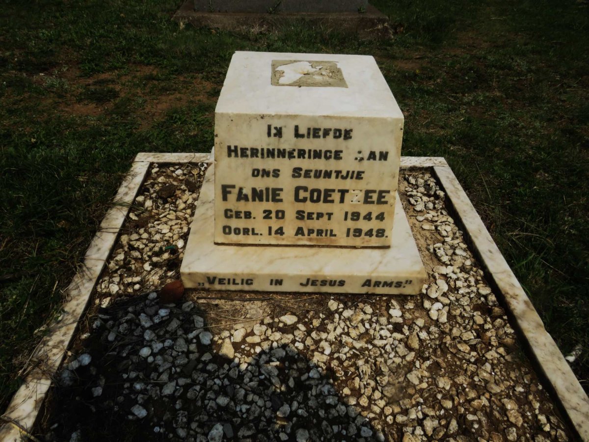 COETZEE Fanie 1944-1948