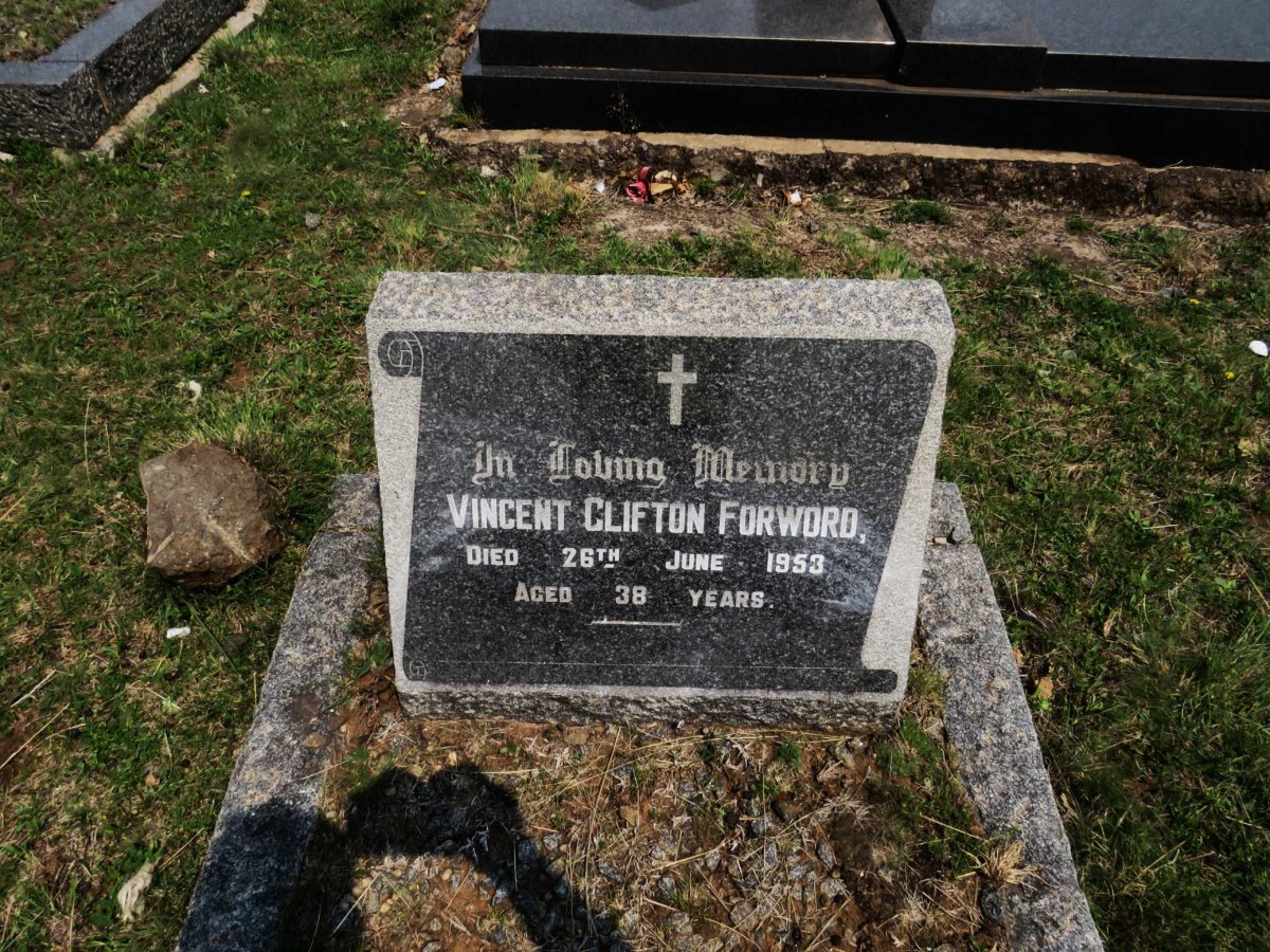 FORWORD Vincent Clifton -1953