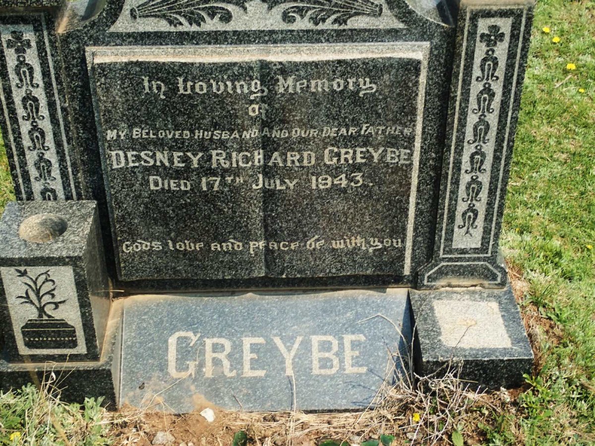 GREYBE Desney Richard -1943