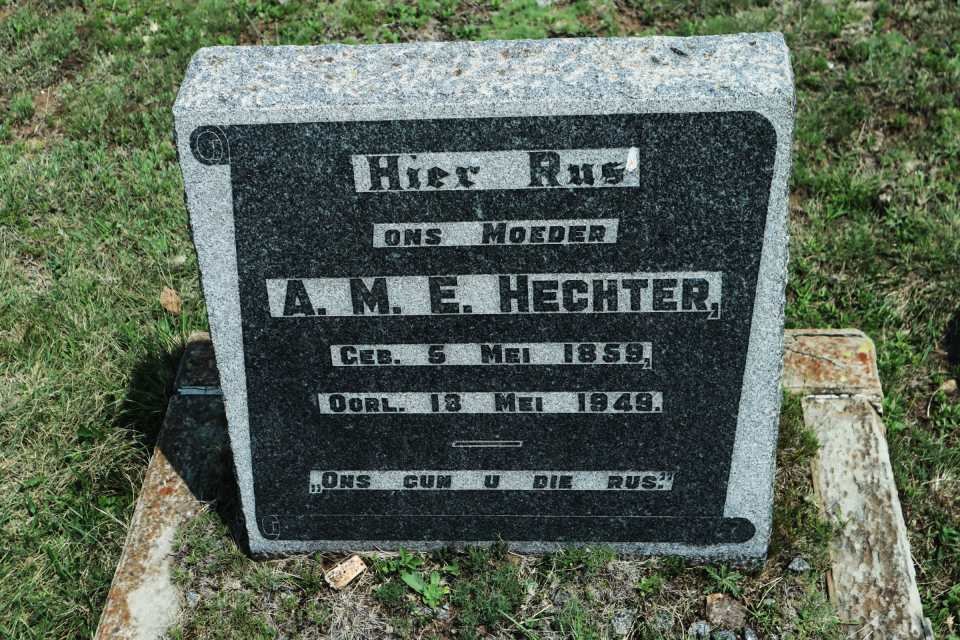 HECHTER A.M.E. 1859-1949