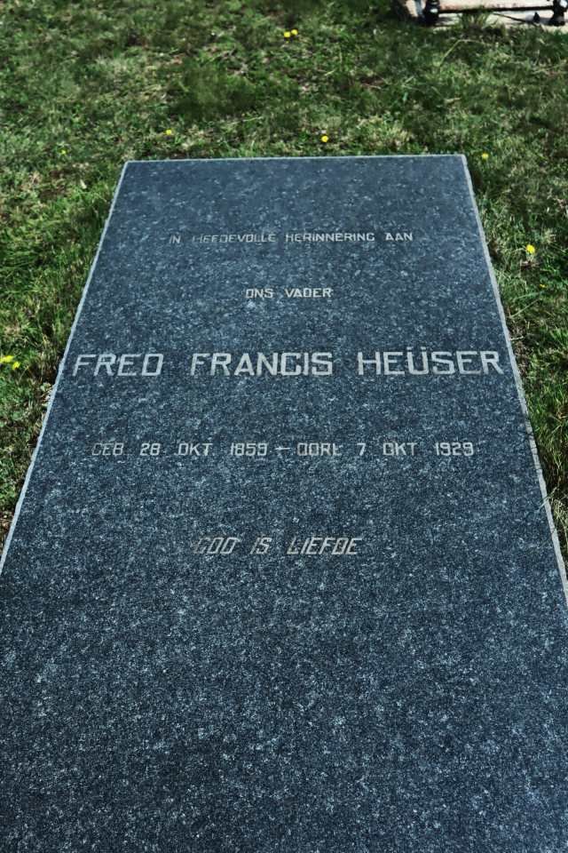 HEUSER Fred Francis 1859-1929
