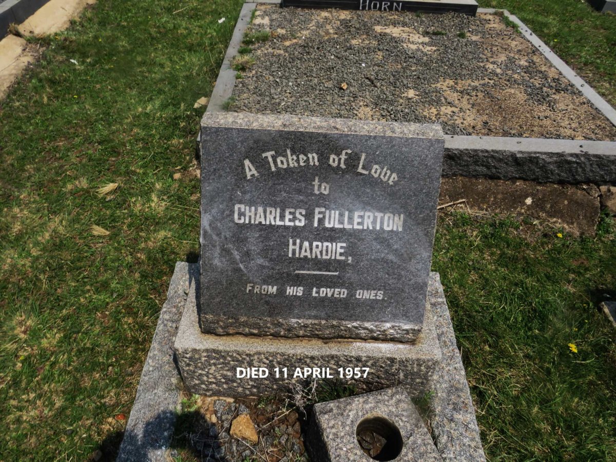 HARDIE Charles Fullerton -1957