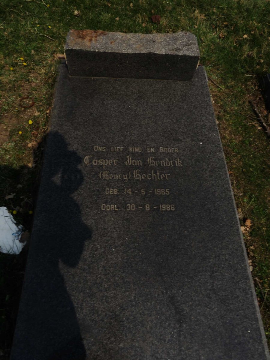 HECHTER Casper Jan Hendrik 1965-1986