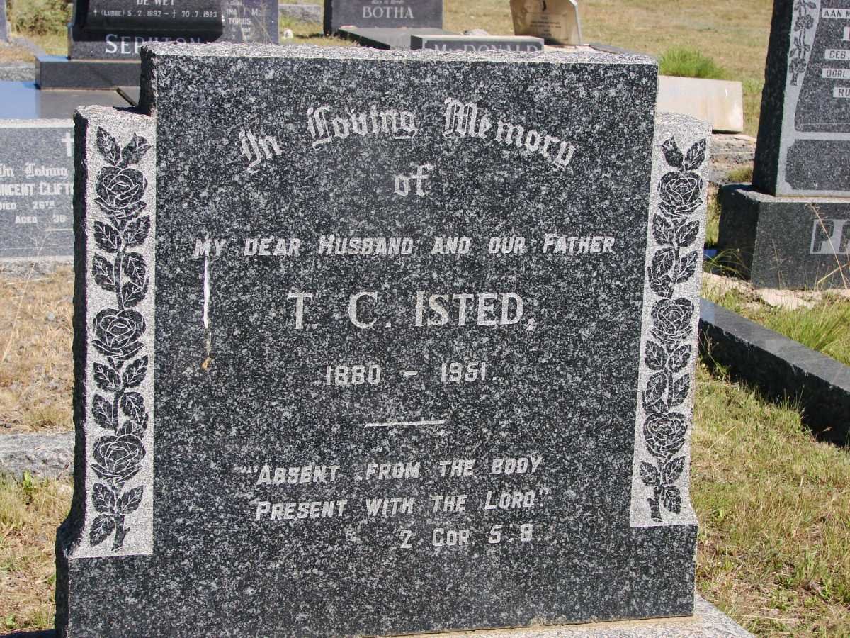 ISTED T.C. 1880-1951