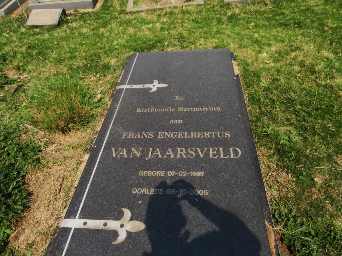 JAARSVELD Frans Engelbertus, van 1927-2005