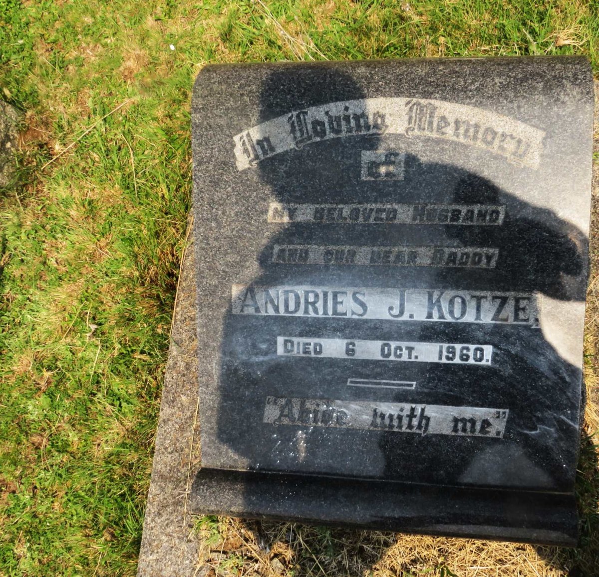 KOTZE Andries J. -1960