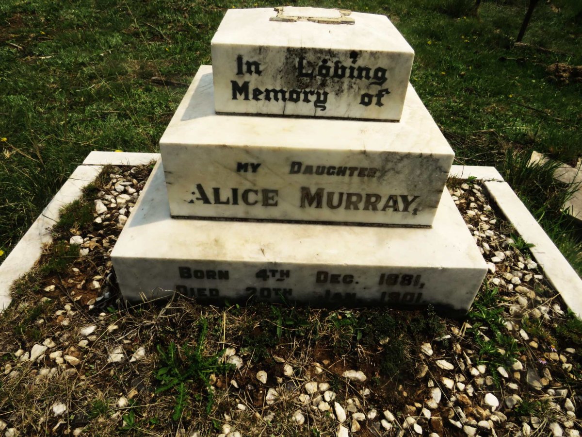 MURRAY Alice 1881-1901