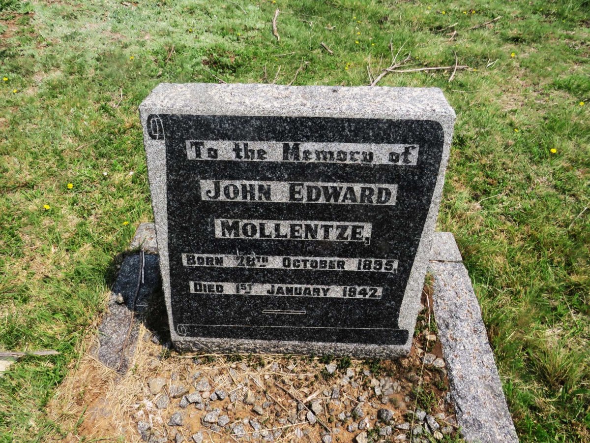 MOLLENTZE John Edward 1895-1942