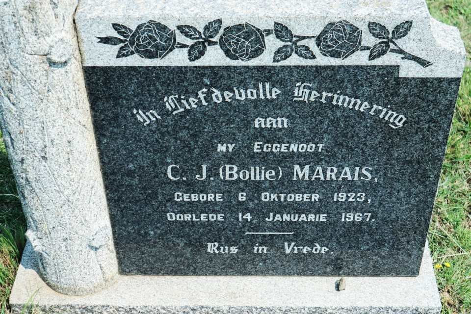 MARAIS C.J. 1923-1967