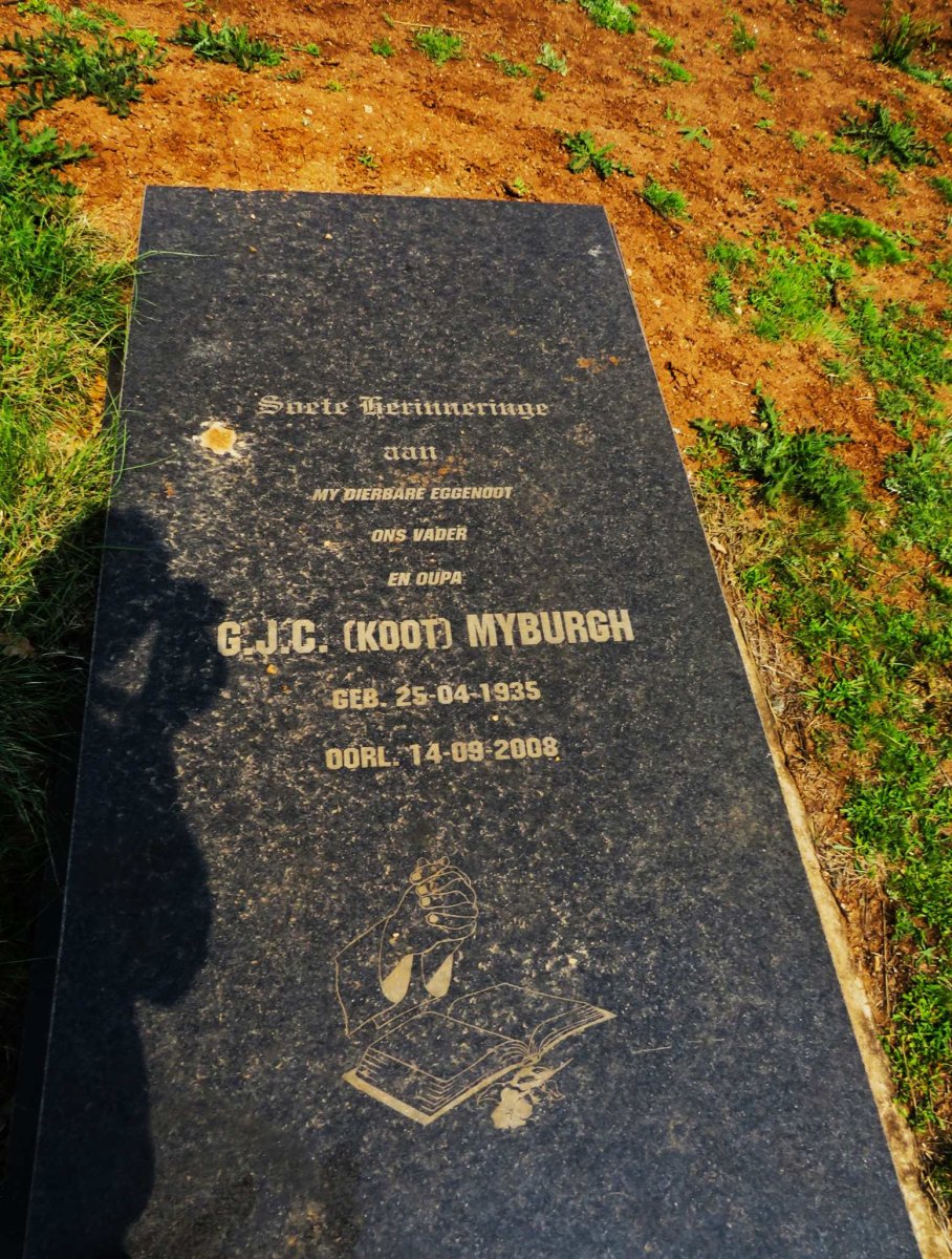 MYBURGH G.J.C. 1935-2008