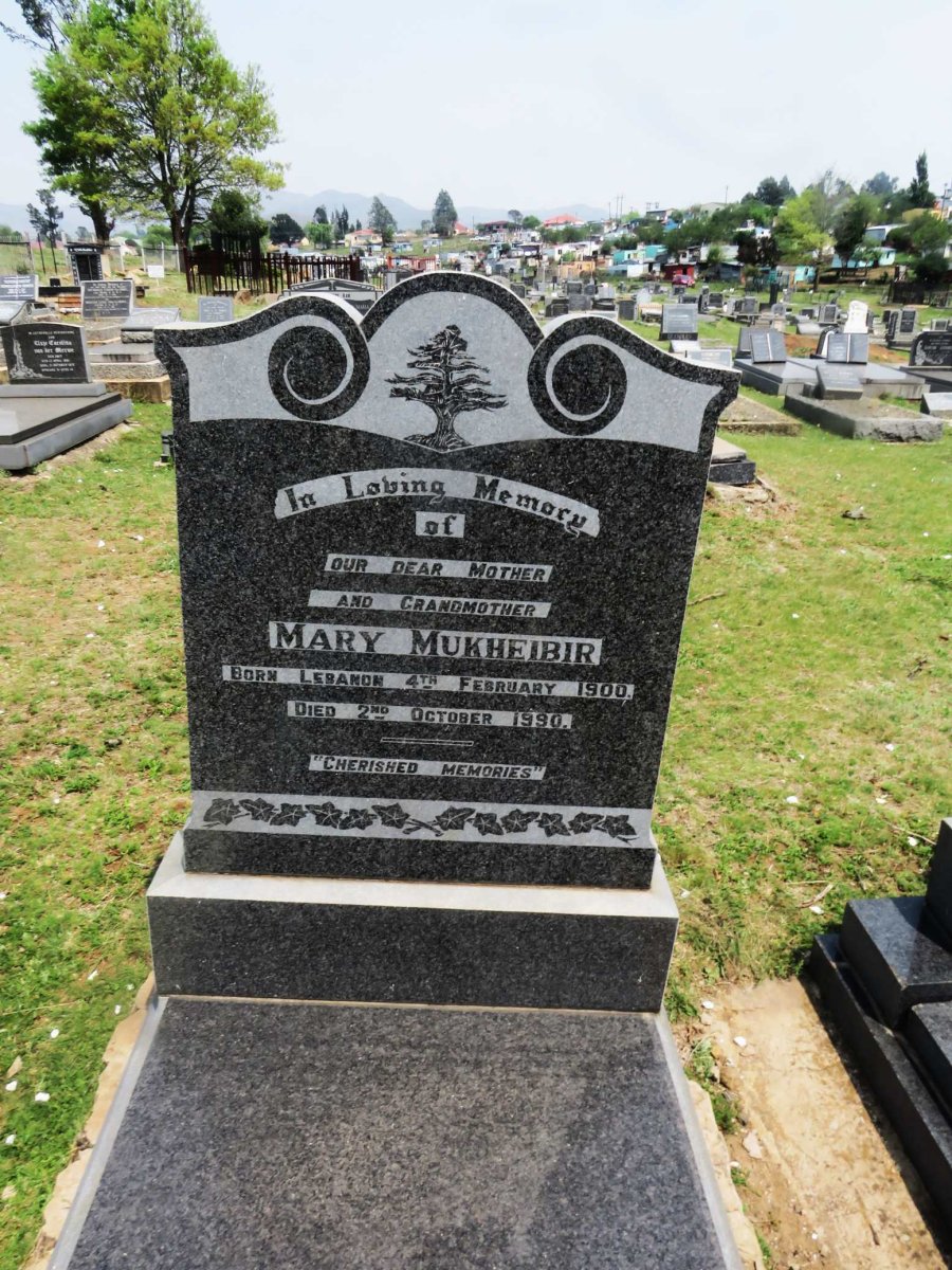MUKHEIBIR Mary 1900-1990