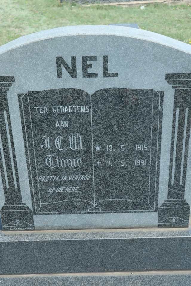 NEL J.C.W. 1915-1991
